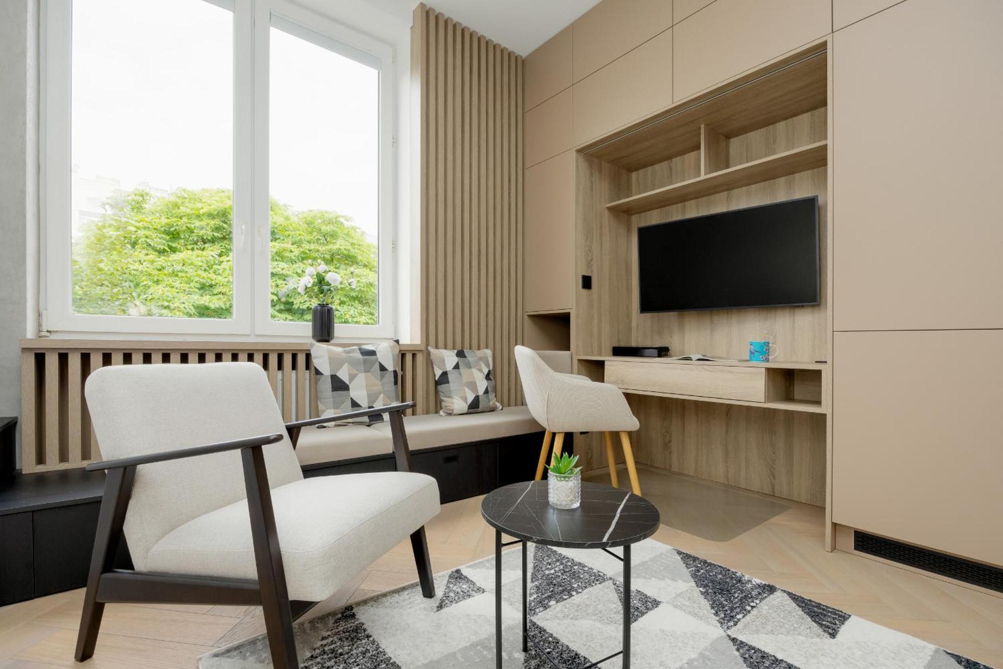 Przytulne Studio W Zielonej Okolicy Srodmiescia By Noclegi Renters 华沙 外观 照片